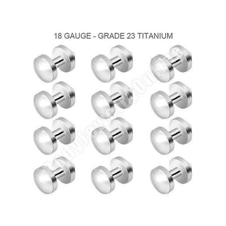 12 st skivtopp titan huddykare dermal ankare