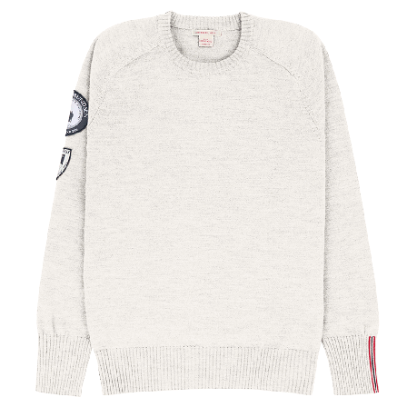 Amundsen Peak Crew Neck Womens Oatmeal