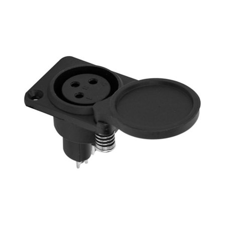 Batteriopladningsportstikadaptere 3-benet opladningsstik til elcykler industrielt udstyr let at installere