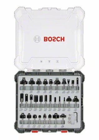 Bosch milling set Mixed 30 pi.