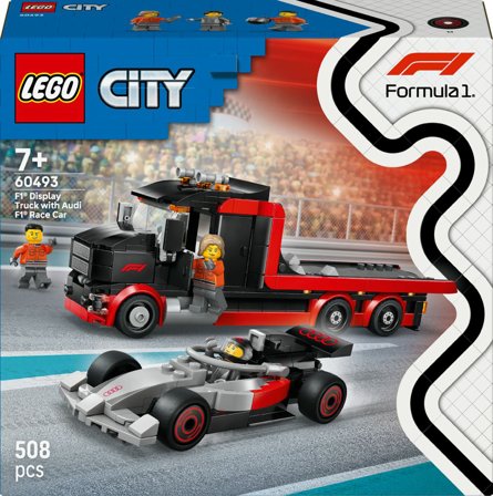 LEGO-City F1-trailer med Audi F1-racerbil 60493-LEGO City F1-trailer med Audi F1-racerbil 60493-LEGO-LEGO