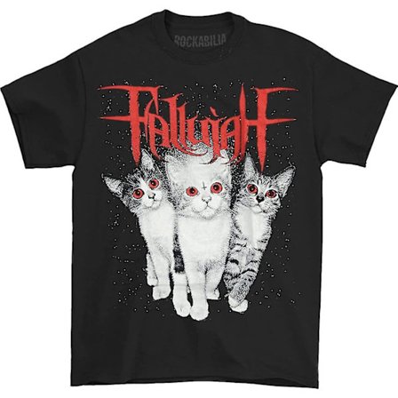 Bob Marley Fallujah Cats T-shirt för män Svart