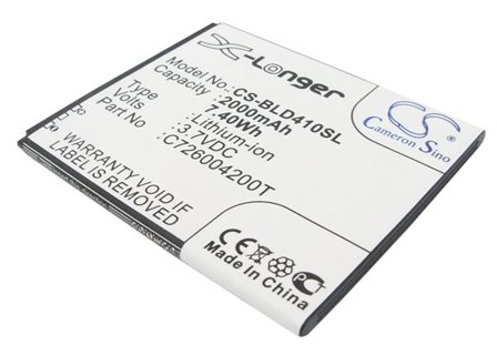 Batteri til SmartPhone, mobil til BLU Dash 5.0, D410, D410a osv.