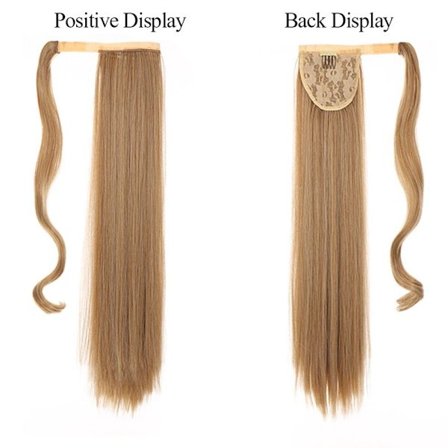 Slå rundt hestehale hår syntetiske extensions STYLE 10 STYLE 10 Style 10