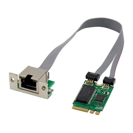 Mini PCIe Netværkskort M.2 A+e Til Rtl8111f Gigabit Ethernet Kort Enkelt Port Rj45 Ethernet Netværk