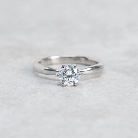 Linnea, 18K Weißgold : Diamanten - Laborgezüchtet, Karat - 1.00 kt