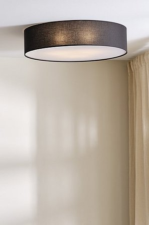 Jotex - ALLAN Kattovalaisin ø 60 cm Musta - Osta Kattovalaisimet Jotex