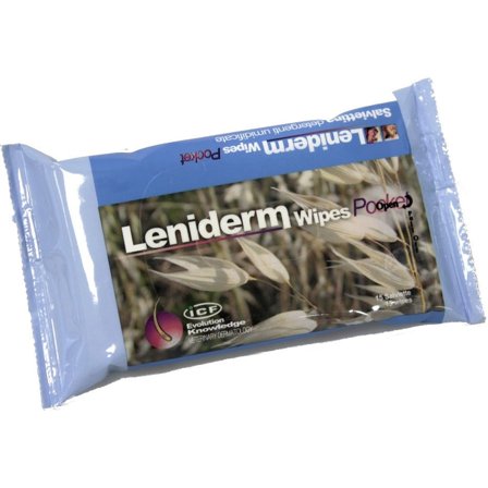 Leniderm Wipes Pocket Salviettine Detergenti Cani/Gatti 20 Pezzi