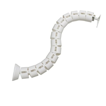 Cable Organizer Lagringsrör VIT