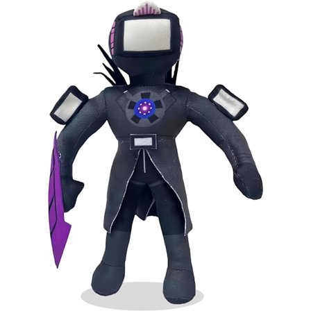 Toalett-Plush, Tv Man Plushies Leke Samleobjekter Gaver for Fans (Titan TV King)