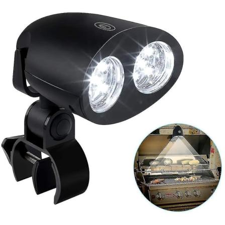 Grillausvalon 360 asteen kierto 10 LED-valoa