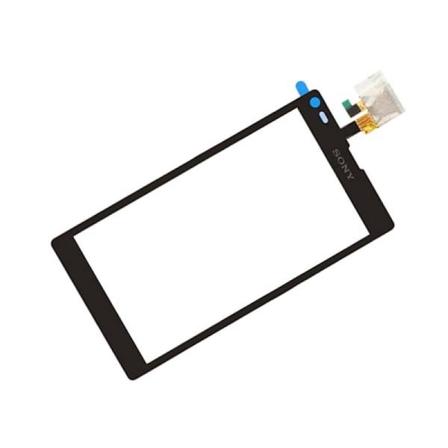 Sony Xperia L Touchskäm - Svart Black