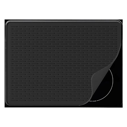 1 stk. 28-tommers komfyrpute silikon elektrisk komfyrtoppdeksel komfyr beskyttelsespute kjøkkenavløpspute varmeisolasjonspute