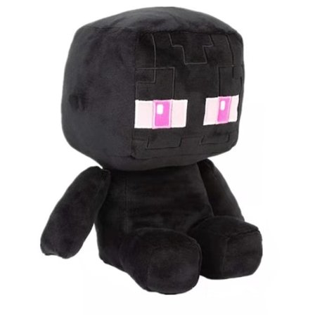 Minecraft Enderman Steve Spillperiferi plysjdukke 26 cm