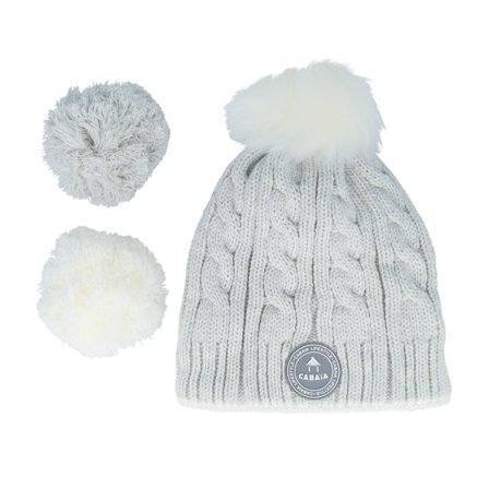 Cabaïa - Grå pom Lue - Creamy Gin Light Grey Pom @ Hatstore