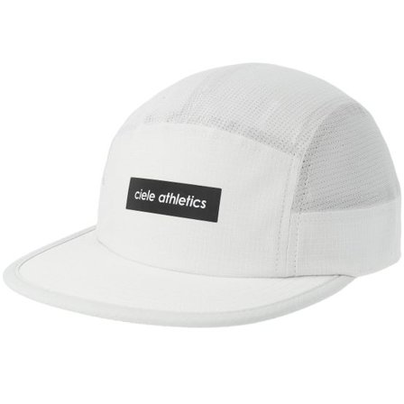 Ciele - Vit 5panel Keps - Gocap Field Iconicbar White/Lightgrey 5-Panel @ Hatstore