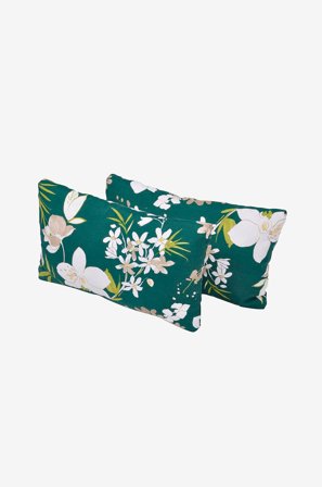 Fritab - Sidepuder Flock - Grøn - Pyntepuder - Fra Homeroom