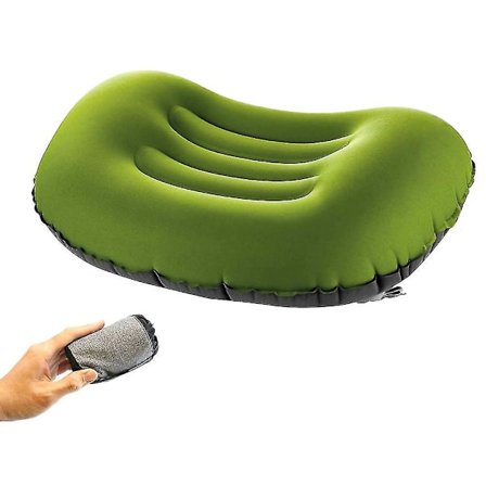 Camping Pude Ultralet Oppustelig Pude Til Nakke Og Lændestøtte