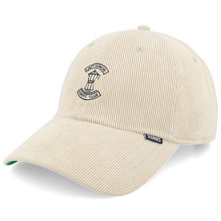 Djinns - Beige unconstructed Keps - Lazy Corduroy Khaki Dad Cap @ Hatstore