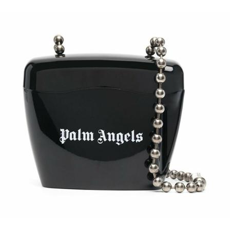 Palm Angels - Axelremsväskor - Svart - Dam - Storlek: One Size, Dam, Storlek: ONE SIZE