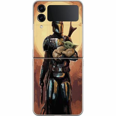 Samsung Galaxy Z Flip4 Premium Skal Baby Yoda