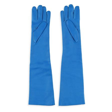 Maison Margiela Gloves blå, Dam Handskar, Dam, Storlek: M