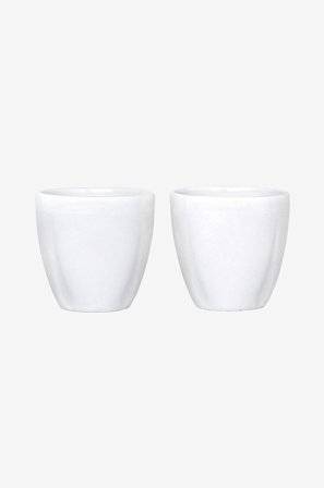 Rosendahl - Äggkopp GC, Ø5,5 cm 2 st. - Vit - Porslin - Från Homeroom