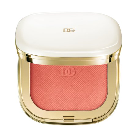 Dolce&Gabbana Cheeks&Eyes Match Poudre blush e ombretto a lunga tenuta 02 Joyful Peach - Sfumature tonalità albicocca 8gr - Fard compatto