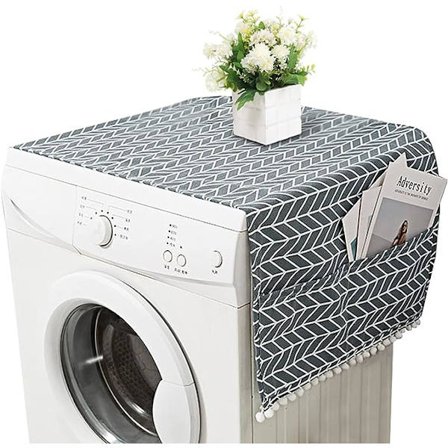 2-pak vaskemaskin toppdeksel, 21" x 51" for vaskemaskin og tørketrommel