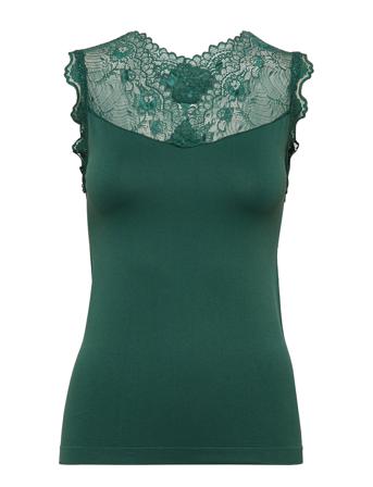 Vanessa Top T-shirts & Tops Sleeveless Grønn Minus