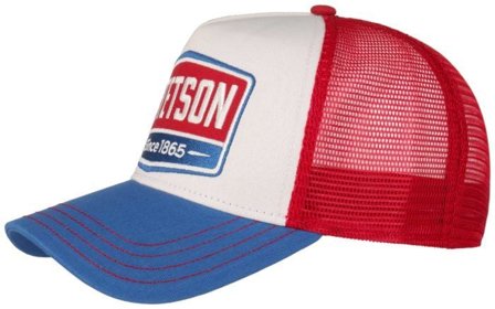 Stetson Trucker Cap Gasoline Blue/Red