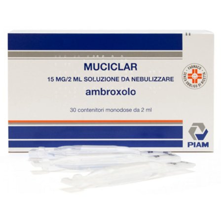 Muciclar Soluzione Nebulizzante 30 Monodose 15mg 2ml