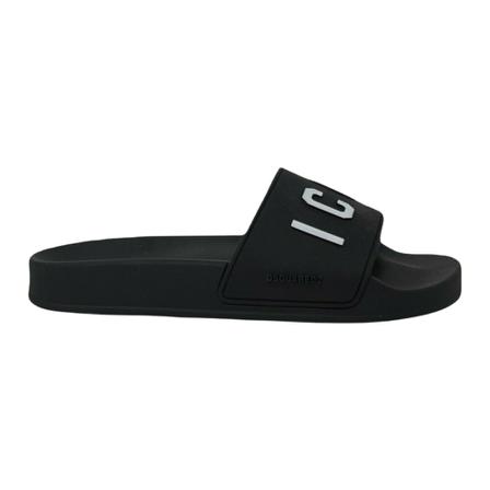 Dsquared2 Sliders , Zwart , Dames , Maat: 38 EU
