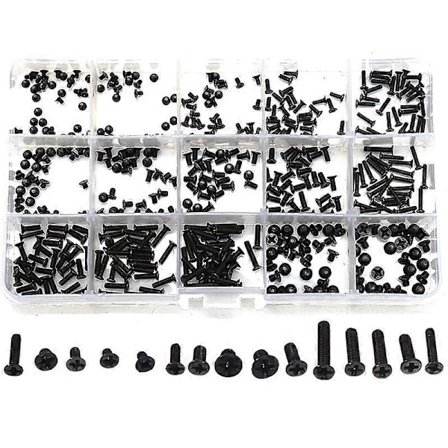 450 stk. M2 M2.5 Laptop Notebook Datamaskin Skrue Kit Sett for