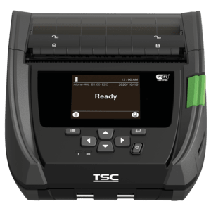 TSC ALPHA-40L, 203dpi, LCD, DRAM 128MB/FLASH 128MB + USB + MICRO SD + RTC, WiFi+BT COMBO, PEL, EU