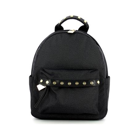 Borbonese, Backpacks Zwart, Dames, Maat:ONE Size