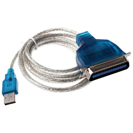 USB til parallell IEEE 1284 skriveradapterkabel PC (koble din gamle parallelle skriver til en USB-port)