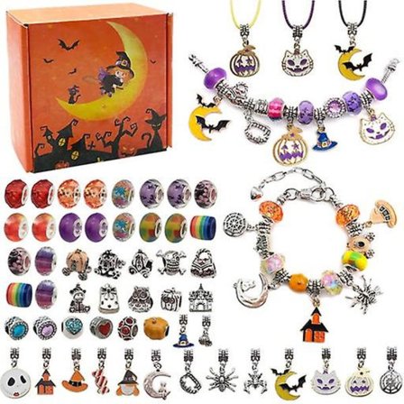 Perler Kit til at lave Halloween armbånd