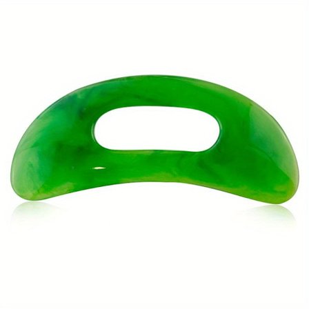 Gua Sha Massasjeverktøy med Håndtak Resin Massasjeverktøy Massasjeapparat Kropp Gua Sha Verktøy for Hele Kroppen Menn Kvinner