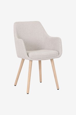 Nordic Furniture Group - Matstol Rumba, 2-pack - Beige - Karmstolar - Från Homeroom