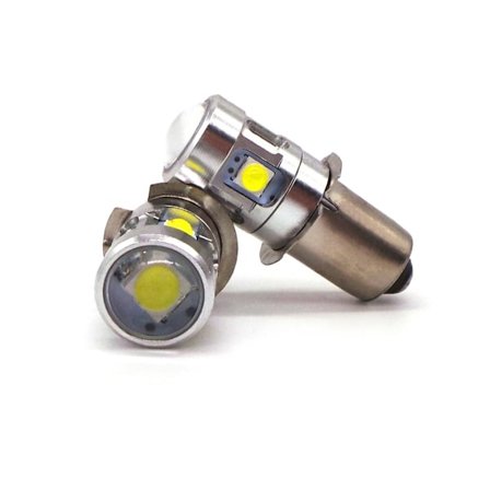 2 kpl LED-lamppu PX13.5, P13, P13.5s 3V taskulamppuihin