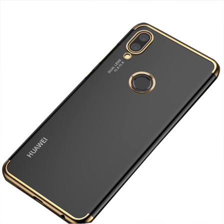 Iskuja vaimentava Floveme-silikonisuoja - Huawei P Smart 2019 Guld