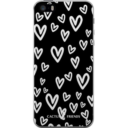 Yhteensopiva Puhelinkuori Apple Apple iPhone 5s Cactus and Friends - Handdrawn Love Chaos