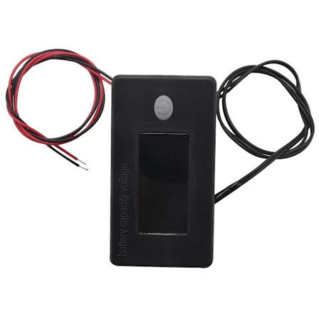 Batterikapacitet Spændingsmåler Med Temperatursensor 12v 72v Blybatteri Lithium Batteri Ga