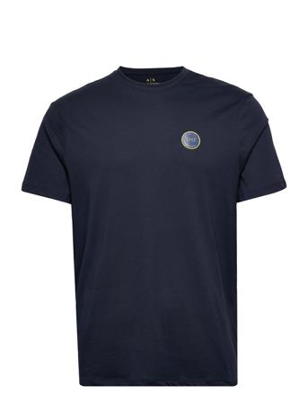T-Shirt T-shirts Short-sleeved Navy Armani Exchange