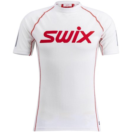 Swix Roadline RaceX Short Sleeve M Bright white