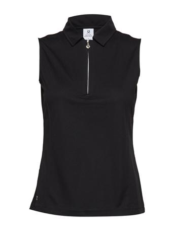 Macy Sl Polo Shirt T-shirts & Tops Polos Musta Daily Sports