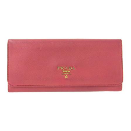 Prada Vintage Wallets Cardholders Pink, Dame Vintage Accessories, Størrelse: ONE Size