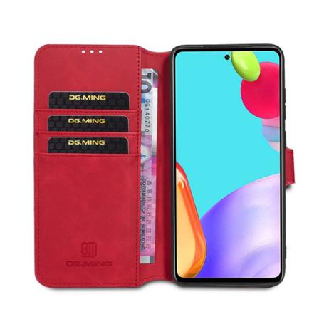 Dg-ming Mobilplånbok 3-kort Samsung Galaxy A52s 5g Röd