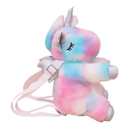 Mode Sød Unicorn Heste Rygsække Plys Legetøj Kawaii Fyldte Dukker Børn Piger Skole Turisme Tasker Fødselsdagsgave